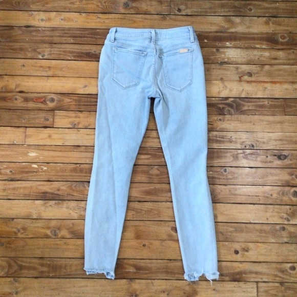 JOES jeans denim The mid rise skinny ankle ripped distressed size 25 faded blue - Picture 4 of 14